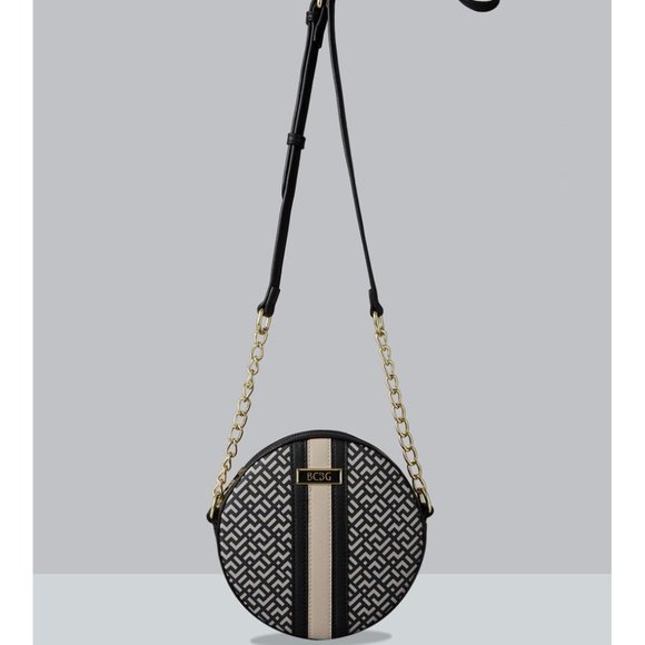 BCBG Handbags - BCBG CROSS BODY BAG SIENNA SIGNATURE BLACK purses